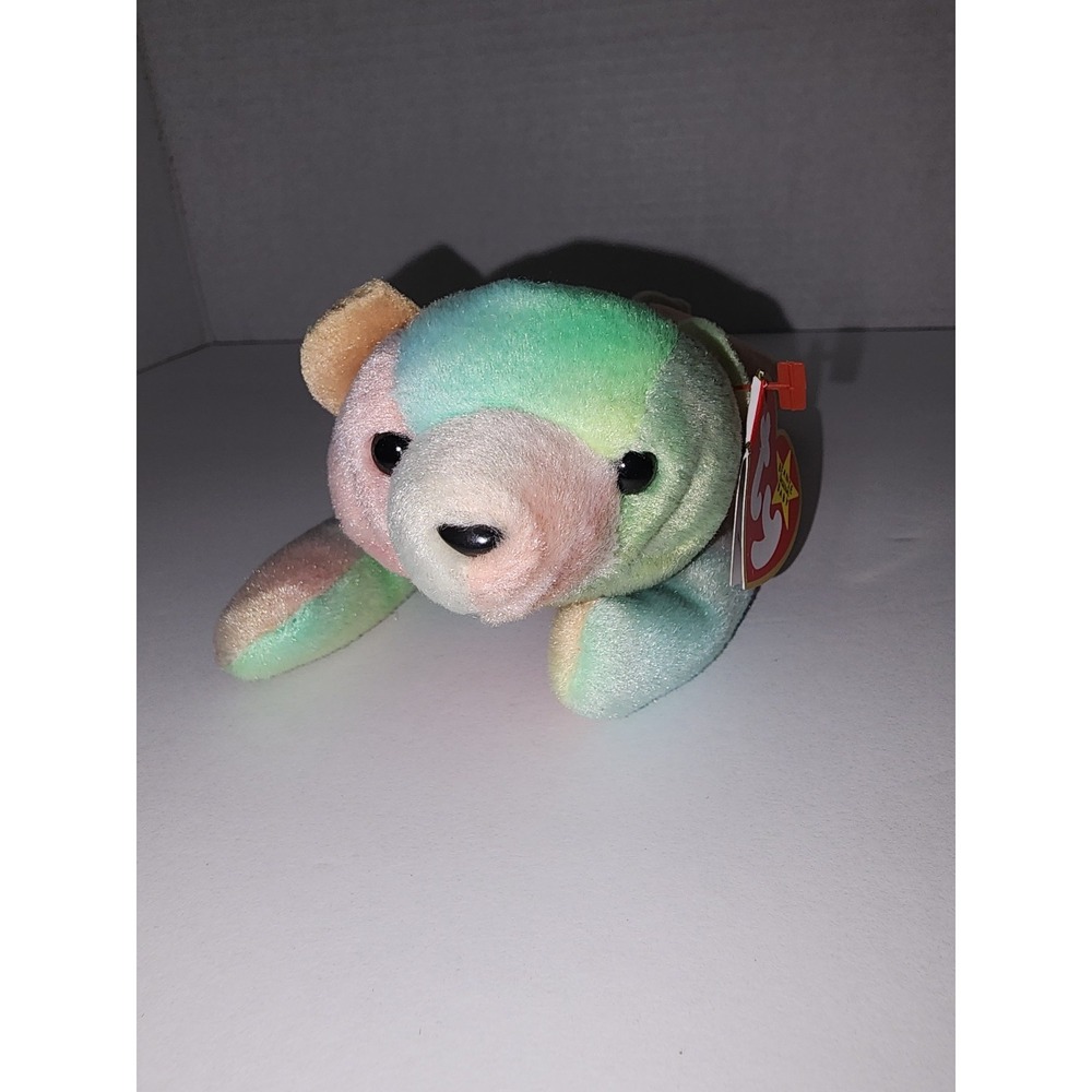 Ty Beanie Babies Sammy The Bear Tie Dye 1998